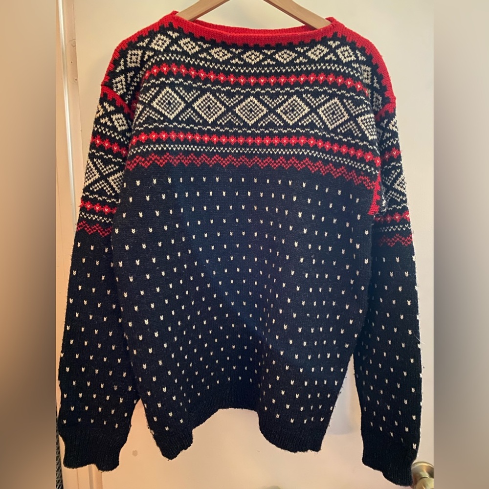 Kjell of Norway vintage hand knit sweater